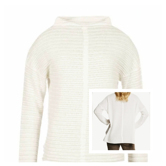 Barbour - Ribbed Merino Cashmere Blend Sweater - Picture 1 of 13